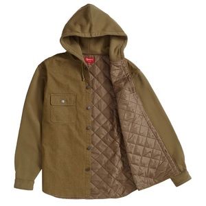 Supreme fleeced jacket new never worn before will ship ASAP